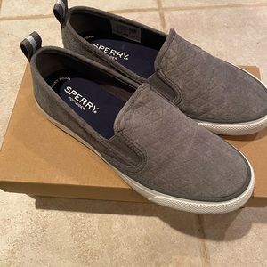 Sperry Quilted Slide Ons